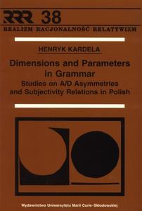 2000_Dimensions and Parameters in Grammar