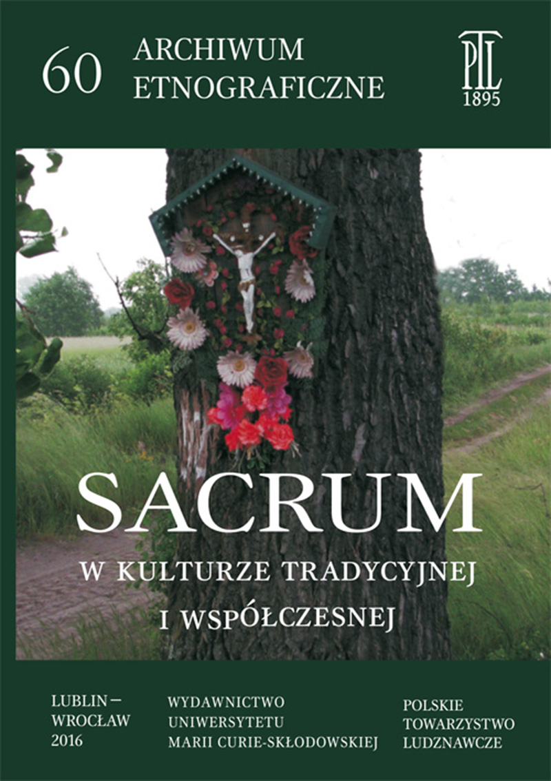 2016_Sacrum w kulturze tradycyjnej i współczesnej